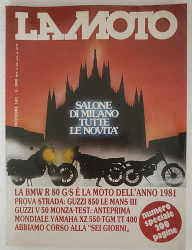 Moto 1981 rivista bmw - -,