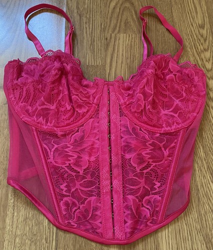 Top corsetto trasparente pizzo