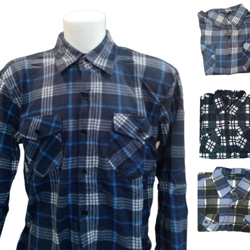 Camicia pile felpa uomo - camicia,