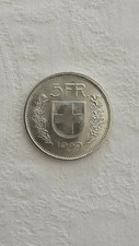 SVIZZERA 5 FRANCHI 1969 SPL+