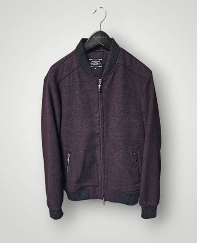 Bomber bordeaux trapuntato - bomber,