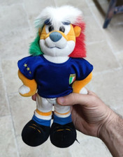 Peluche Leone Mascotte Italia Mondiali Calcio 2006 Trudi 25Cm World Cup Football