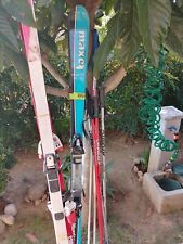 1 sci maxel uomo, 1 sci Fischer rc4 donna, 1 sci fondo kharu