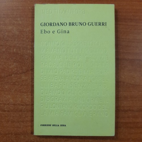 Ebo gina giordano bruno - -,