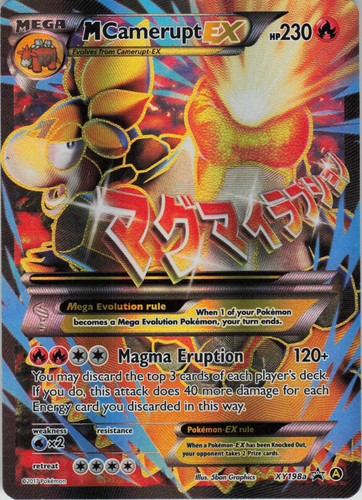 Camerupt xy198a holo - xy198a,