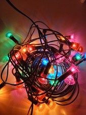 luci per albero di natale vintage serie da 35 Luci  Intercambiabili 