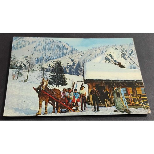 Cartolina dolomiti passo - dolomiti,