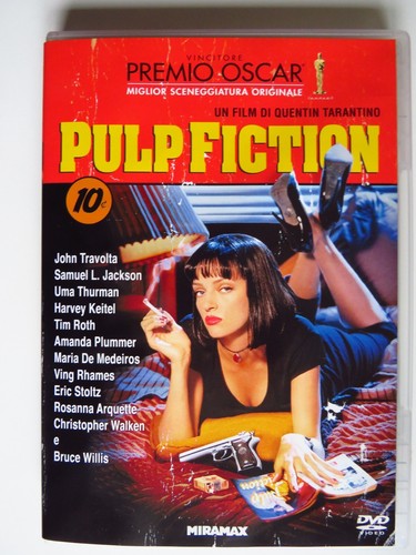 Pulp fiction dvd - fiction, film