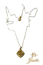 Collana ORO GIALLO 45cm Con