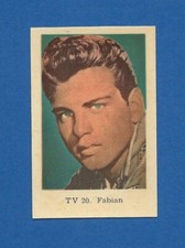 1962 Dutch Gum TV #20 Fabian
