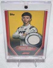 Toppa reliquia tuta gara Topps