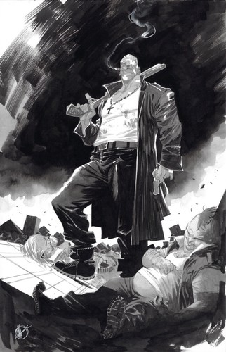 Marv illustrazione sin city - -,