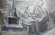 Dipinto ad olio composizione