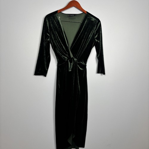 Zara elegante abito verde - , in