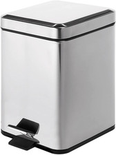 Cestino bagno acciaio - cestino, bagno,