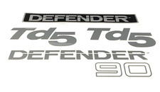 Kit adesivi Sticker Land Rover Defender 90 td5 aufkleber logo adhesif