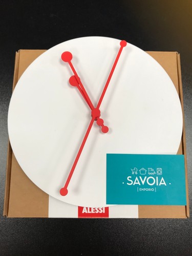 Alessi abi11 dotty clock - alessi, w