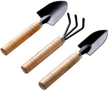 Nero 3 Pezzi Set Mini Attrezzi