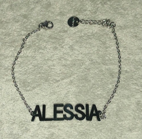 Bracciale con nome alessia - bracciale,