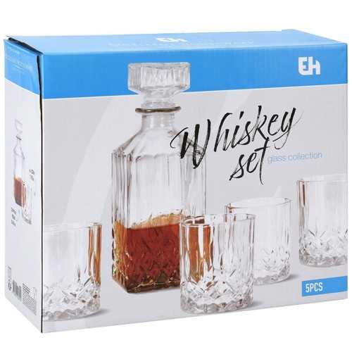Bicchieri decanter whisky - decanter, in