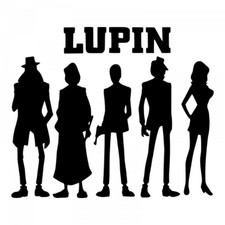 Lupin - Adesivo decalcomania
