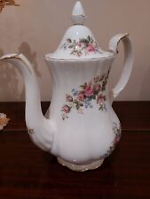 Caffettiera Teiera Royal Albert Moss Rose Vintage