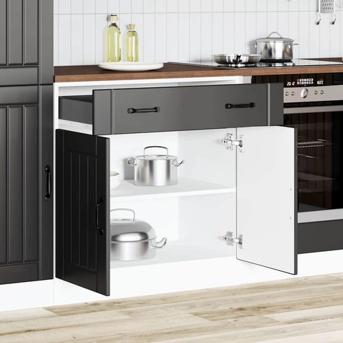 Base cucina lucca grigio - base,