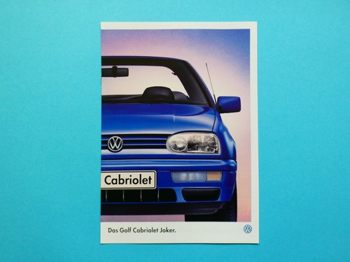 Brochure catalogo vw golf - /,