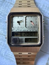 Vintage Citizen ANA-DIGI TEMP 30-5049 GN-4-S Watch Japan