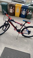 BICI 27,5 DISTRICT MTB UOMO 18V MBM MATT BLACK + RED 637 FORCELLA AMMORTIZZATA