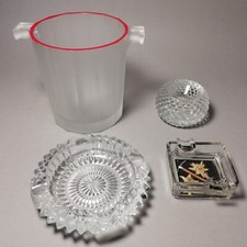 Lotto 4 Oggetti Cristallo