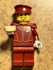 Lego City Town Valet Doorman Minifigure cty1505 Portiere D’Hotel