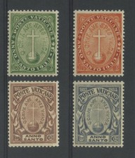 VATICANO 1933 ANNO SANTO 4V. 4