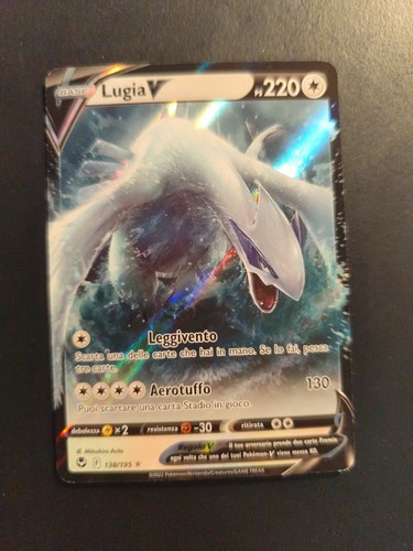 Carta pokemon lugia 138 - pokemon,