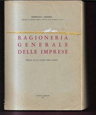 DOMENICO AMODEO RAGIONERIA GENERALE DELLE IMPRESE 1987 GIANNINI EDITORE