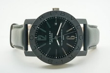 Bulgari Carbongold Via Dei Condotti 40mm Black Dial BB40CL BB 40 CL 10369