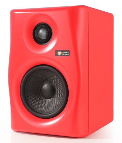 Scimmia banana lemure - lemure, rosso