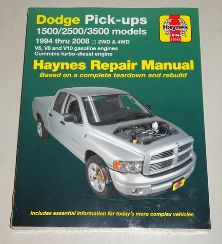 Manuale riparazione dodge ram - dodge,