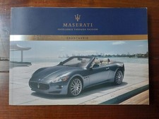 Maserati Gran Cabrio Libretto