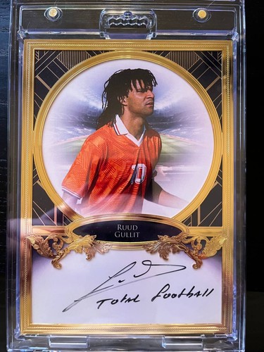 Ruud gullit unique autograph - gullit,