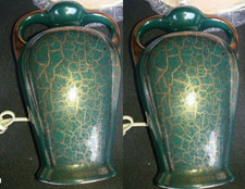BEAUTIFUL PAIR VINTAGE CERAMIC