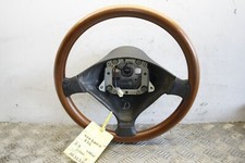 Volante in legno radica Alfa Romeo 156 1997-2003 Originale usato A4167