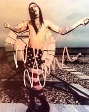MARILYN MANSON firmato 8x10