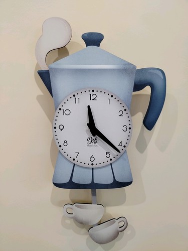 Moka caffè orologio con - caffè,