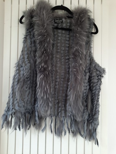 Jayley vera pelliccia gilet - pelliccia, di