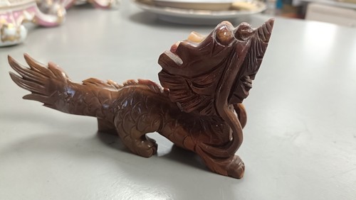 Scultura drago onice - , vintage