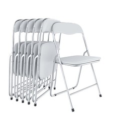 Set di 6 sedie pieghevoli slim