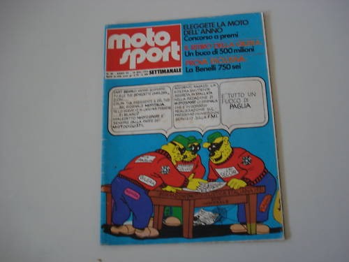 Motosport 1974 prova - motosport,
