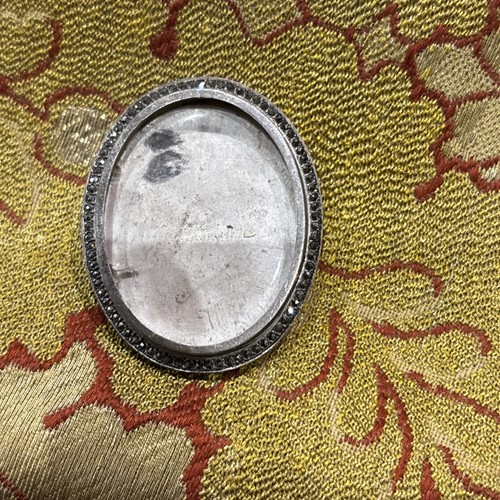 Ancienne broche medaillon - ancienne,