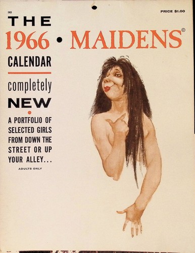 Calendario 1966 fanciulle l - calendario,